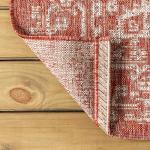 Jonathan Y Boho Medallion 3x5 Rug - Red/Taupe