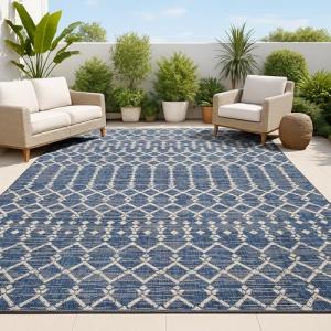 Jonathan Y Moroccan Geometric 8x10 Indoor Outdoor Rug