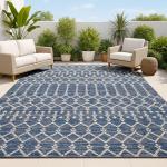 Jonathan Y Moroccan Geometric 8x10 Indoor Outdoor Rug