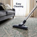 Jonathan Y Teal/Gray Boho Area Rug 5x8