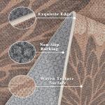 Floral Jute Rug 5x7 for Indoor and Outdoor