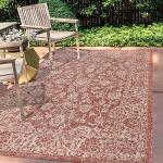 Jonathan Y Floral Weave Indoor Outdoor Rug 8x10