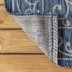 Vintage Filigree Indoor Outdoor Area Rug 4x6