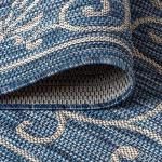 Vintage Filigree Indoor Outdoor Area Rug 4x6