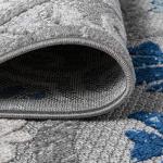 JONATHAN Y Light Gray/Blue Trellis Area Rug 5x8