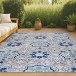 Jonathan Y Mediterranean 5x8 Area Rug - Blue/Gray