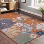 Beverly 5x7 Modern Tropical Outdoor Rug