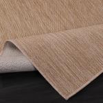 Washable 5x7 Beige Jute Area Rug