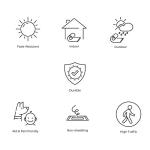 Vintage Filigree Indoor Outdoor Area Rug 4x6