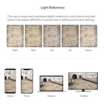 ReaLife Rugs Machine Washable Area Rug Runner - Living Room Bedroom Bathroom Kitchen Entryway - Padded Low Pile Stain Resistant Premium - Boho Farmhouse Vintage - BEV - Beige Tan Brown 2'6" x 8'