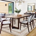 Modern Geometric 5x7 Washable Area Rug