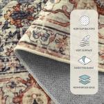 Lahome Vintage Washable Non-Slip Kitchen Runner Rug