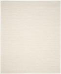 Ivory Handmade Wool Blend Area Rug 8x10