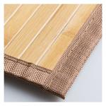 iDesign Bamboo Non-Skid Water-Resistant Floor Mat, The Formbu Collection – 24" x 72”, Natural Tan