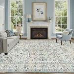 Modern Grey 8x10 Area Rug for Living Room