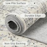 Modern Grey 8x10 Area Rug for Living Room