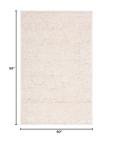 Precious Gold & Ivory Area Rug - 5' x 8