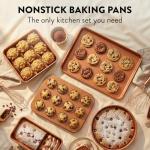 Turquoise 20-Piece Nonstick Cookware & Bakeware Set