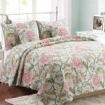 Riemer Floral Reversible Cotton Quilt Set