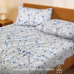 Ruvanti Cooling Queen Size Cotton Sheets Set