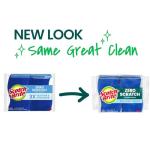 3M No Scratch Cleaning Sponge, 6-Pack