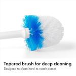 Compact Toilet Brush with Canister – Eco-Friendly Design