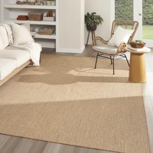Nourison Jute Rug, Easy-Care 22x30cm