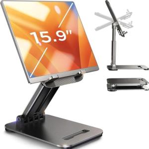 LISEN Tablet and Phone Support Stand for Desk