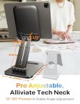 LISEN Tablet and Phone Support Stand for Desk