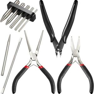 10-Piece Metal DIY Tool Set for 3D Models