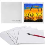 Portable Textured Journal for Sketching and Calligraphy