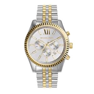 Michael Kors Lexington MK8344 Men's Silver Analog Watch