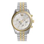 Michael Kors Lexington MK8344 Men's Silver Analog Watch