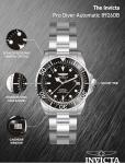 Invicta Pro Diver Automatic Stainless Steel Watch 40mm