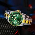 FANMIS Quartz Two-Tone Silver and Gold Watch