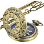 Vintage Quartz Pocket Watch with Roman Numerals