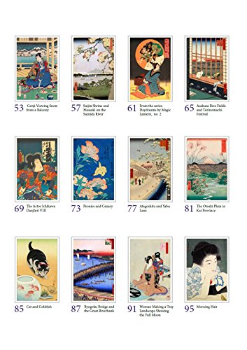 Japanese Prints Coloring Book for Relaxation