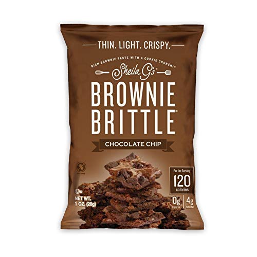 Salted Caramel & Chocolate Chip Brownie Brittle Pack