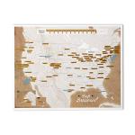Scratch Off USA Craft Breweries Map Print