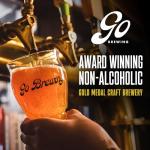 Go Brewing Sour Berry Non-Alcoholic Beer 12-Pack