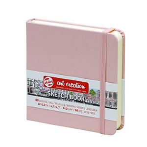 Talens Pastel Pink Sketch Book, 4.7 x 4.7