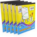 Emraw Kids Drawing Pads, 50 Sheets Each, 2-Pack