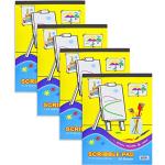 Emraw Kids Drawing Pads, 50 Sheets Each, 2-Pack