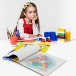 Emraw Kids Drawing Pads, 50 Sheets Each, 2-Pack