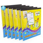 Emraw Kids Drawing Pads, 50 Sheets Each, 2-Pack