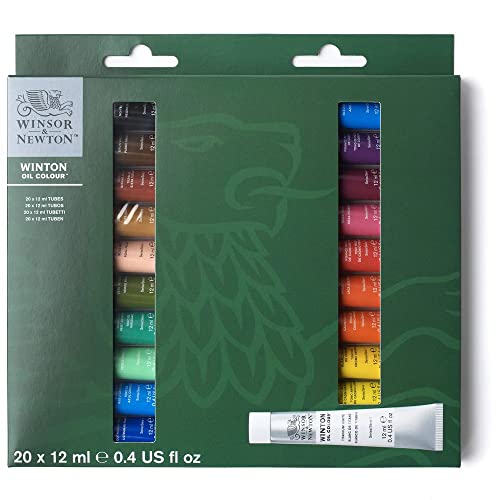 Winsor & Newton Winton Oil Paint Set 20x12ml