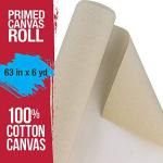 100% Cotton 63" x 6 Yard Canvas Roll