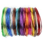 14 Rolls Colored Aluminum Craft Wire for DIY Jewelry