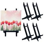 ILOT 9 Inch Black Tabletop Easel Stand Set