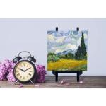 ILOT 9 Inch Black Tabletop Easel Stand Set